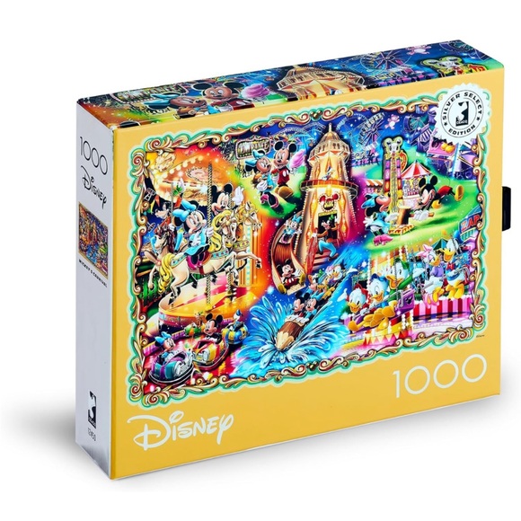 Ceaco - Silver Select - Disney - Mickey's Carnival - 1000 Piece Jigsaw Puzzle. - Picture 6 of 7